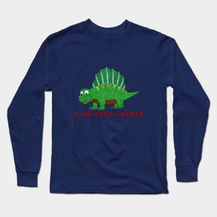 Dimetrodon - I Am Dinomite Long Sleeve T-Shirt